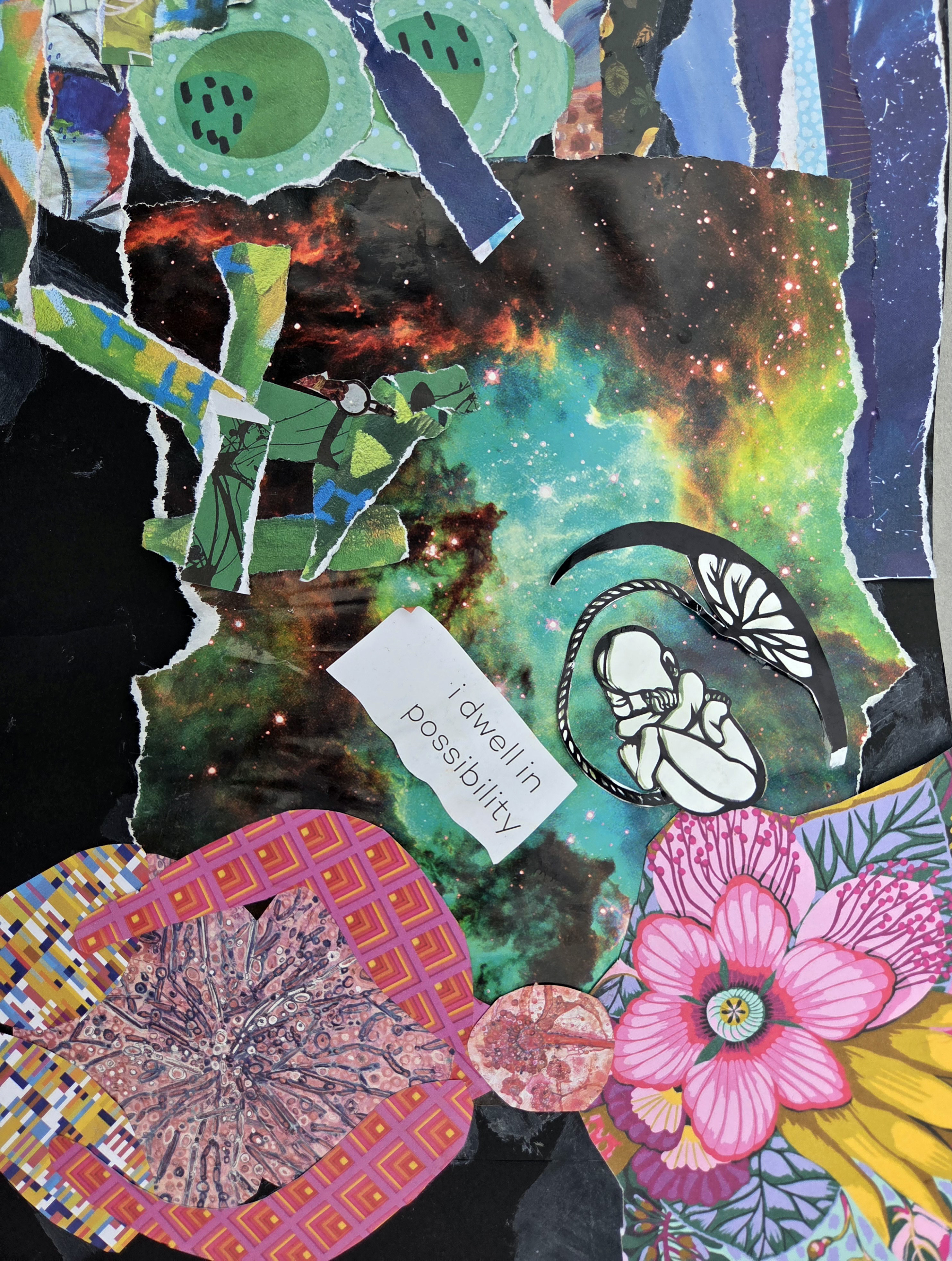 Bright paper lantern with a moon on it